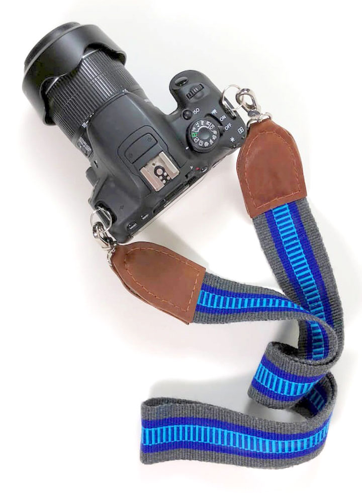 Maya Camera Strap Blue