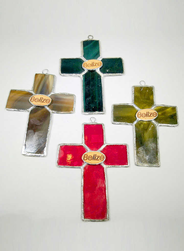 Stained Glass Cross
