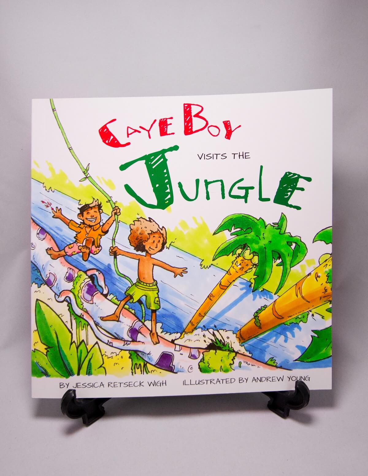 Caye Boy Visits the Jungle Childrens Book Belize Belizean