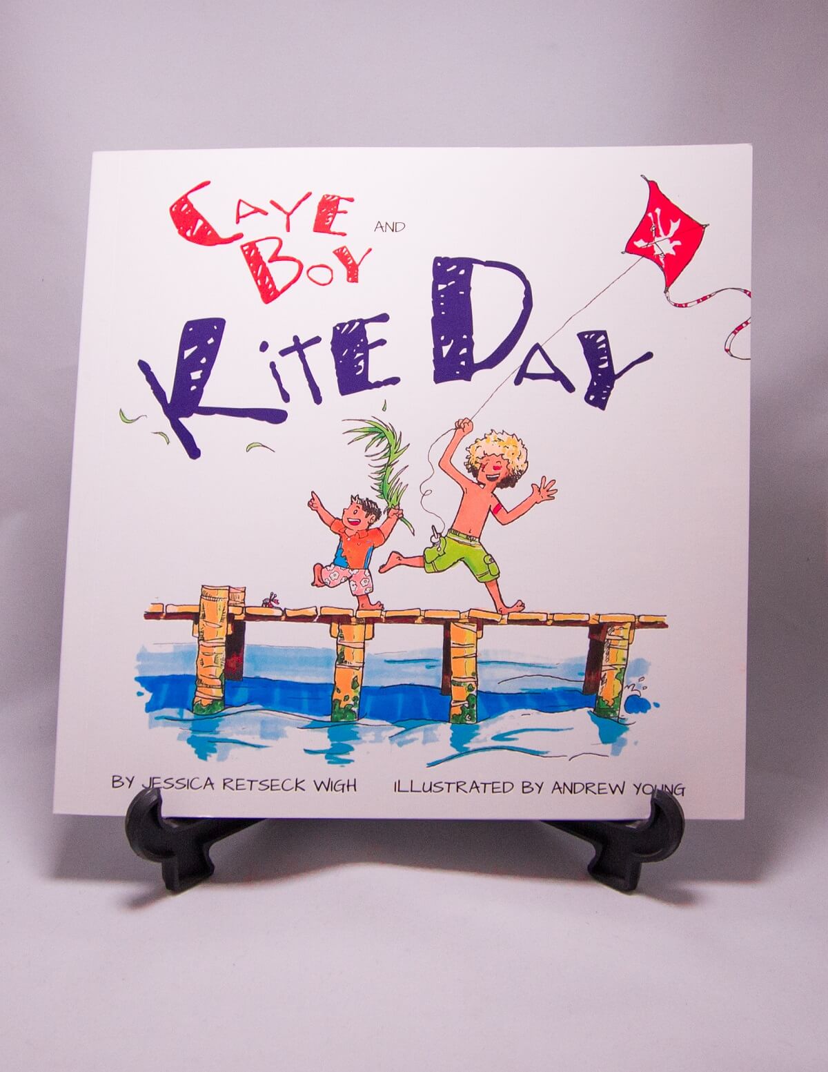 Caye Boy and Kite Day Childrens Book Belize Belizean