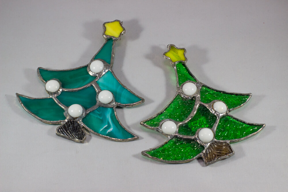 Candy cane, Sweets, Glass works, Stained glass, Ornament, Festive