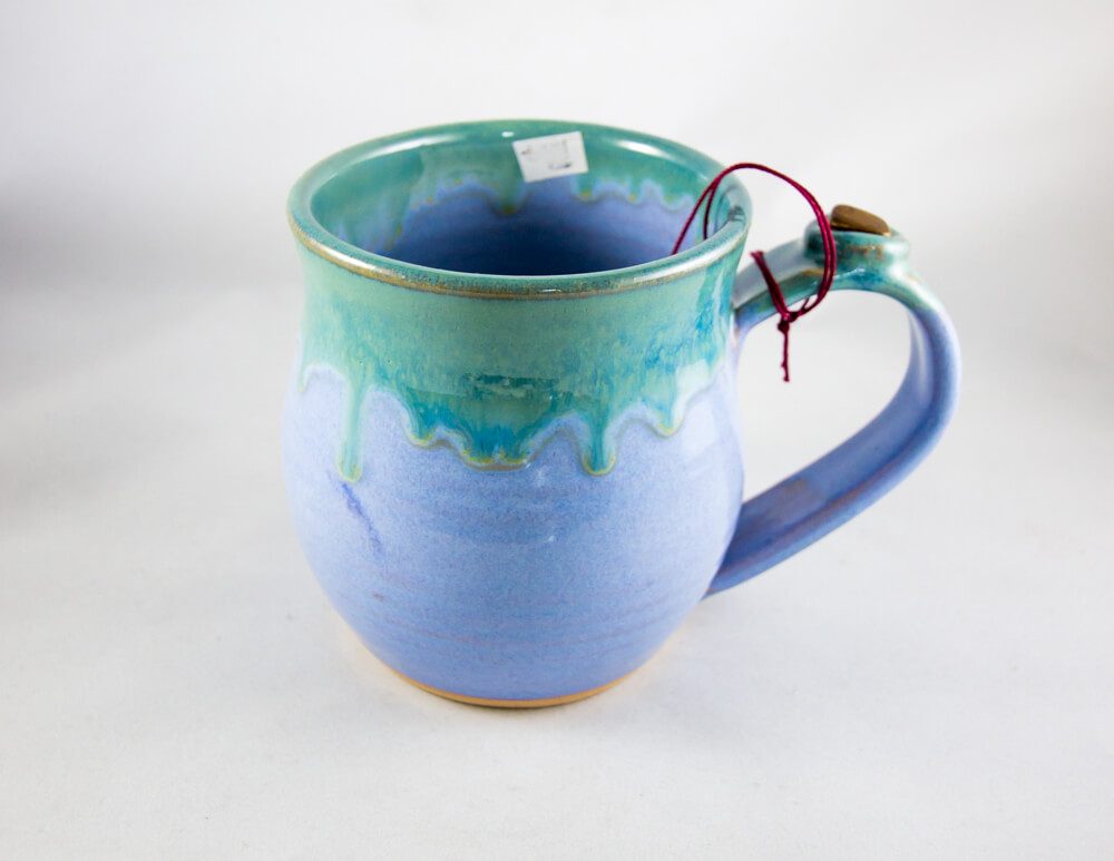 Handmade, Mug, Ceramic, Stone Accent, Blend Design