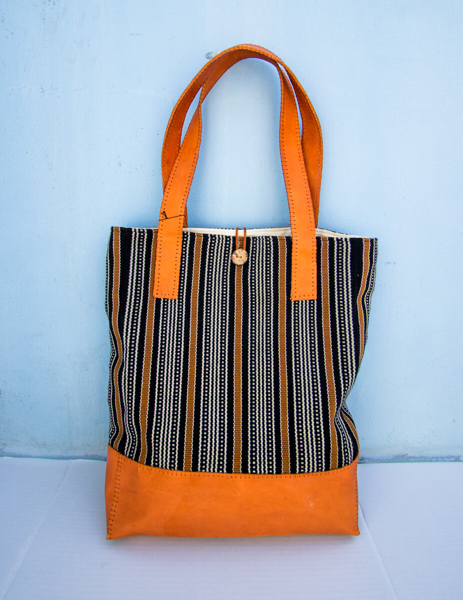 MayaBags, Shopper, Bag, Leather Accent, Tote